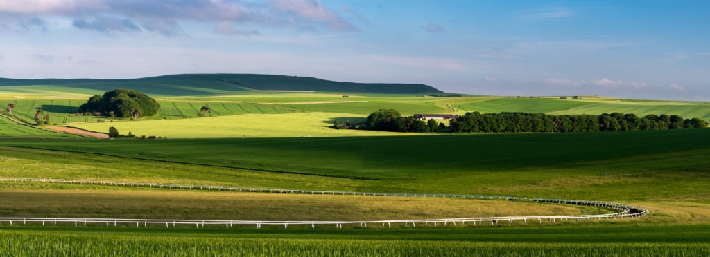 The gallops at Beckhampton, Wiltshire
