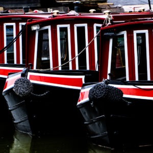 Staverton canal boats